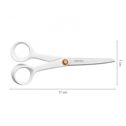 Fiskars 1020413 17 cm fehér általános olló