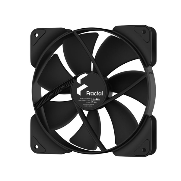 Fractal Design 140mm Aspect 14 PWM fekete ház hűtőventilátor