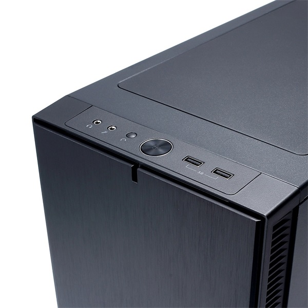 Fractal Design Define Mini C Fekete (Táp nélküli) mATX ház