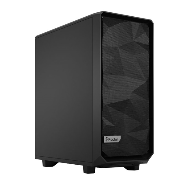 Fractal Design Meshify 2 Compact Fekete (Táp nélküli) ATX ház