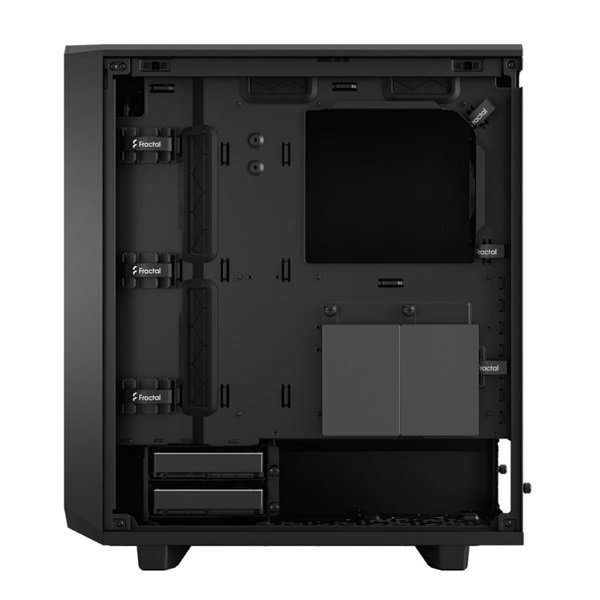 Fractal Design Meshify 2 Compact Fekete (Táp nélküli) ATX ház