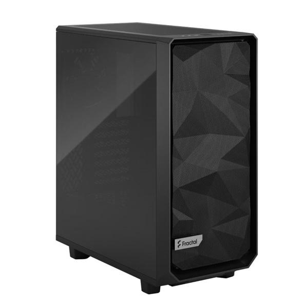 Fractal Design Meshify 2 Compact Fekete sötét ablakos (Táp nélküli) ATX ház