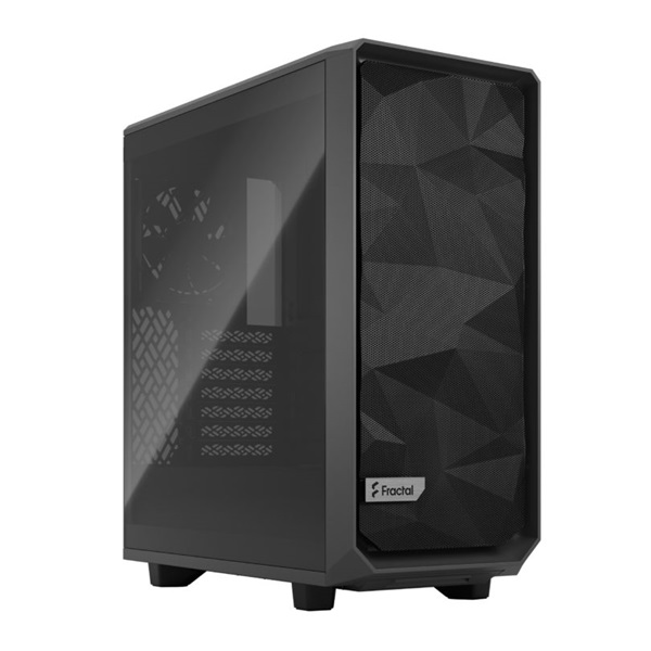 Fractal Design Meshify 2 Compact Szürke világos ablakos (Táp nélküli) ATX ház