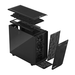 Fractal Design Meshify 2 Fekete sötét ablakos (Táp nélküli) E-ATX ház