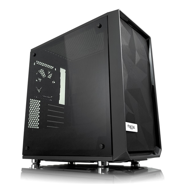 Fractal Design Meshify Mini C Fekete ablakos (Táp nélküli) mATX ház