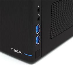 Fractal Design Node 304 Fekete (Táp nélküli) miniITX ház