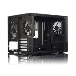 Fractal Design Node 804 Fekete ablakos (Táp nélküli) mATX ház