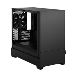 Fractal Design Pop Mini Silent Fekete (Táp nélküli) mATX ház