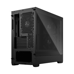 Fractal Design Pop Mini Silent Fekete világos ablakos (Táp nélküli) mATX ház