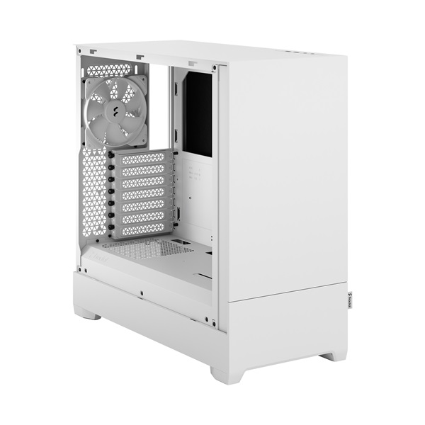 Fractal Design Pop Silent Fehér ablakos (Táp nélküli) ATX ház