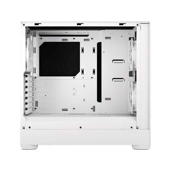 Fractal Design Pop Silent Fehér ablakos (Táp nélküli) ATX ház