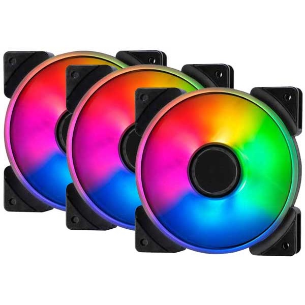 Fractal Design Prisma AL-12 ARGB 3-pack ház hűtőventilátor