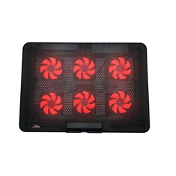 FroggieX FX-PC-P2-R HyperCooling notebook hütőpad telefontartóval