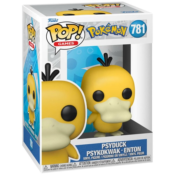 Funko POP! Games (781) Pokemon - Psyduck figura