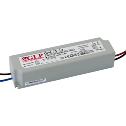 GLP GPV-75-12 72W 12V 6A IP67 LED tápegység