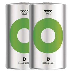 GP ReCyko NiMH Akkumulátor HR20 (D) 3000mAh 2db