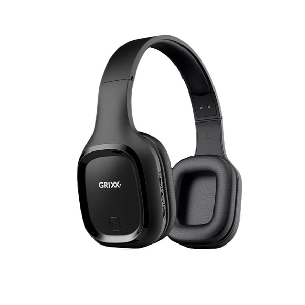 GRIXX OPTIMUM - Ultra könnyű Bluetooth fekete fejhallgató