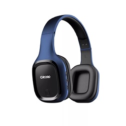 GRIXX OPTIMUM - Ultra könnyű Bluetooth kék fejhallgató