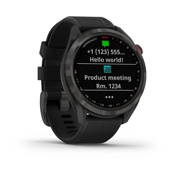 Garmin Approach S42 fekete okosóra