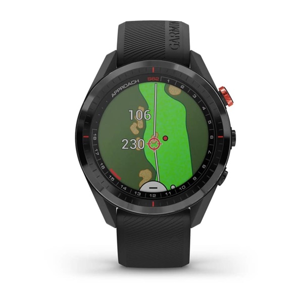 Garmin Approach S62 fekete okosóra + 3 db CT10 golfütő jeladó