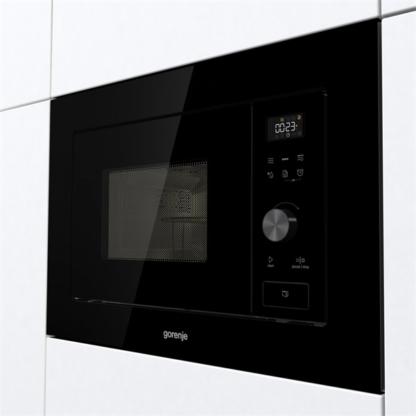 Gorenje BM201AG1BG beépíthető grillezős mikrohullámú sütő