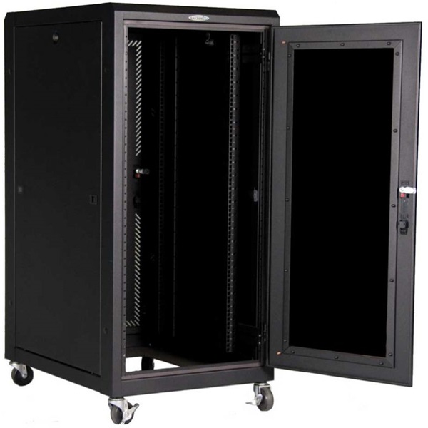 Great Lakes 19" 18U 600x800 mm álló rack szekrény