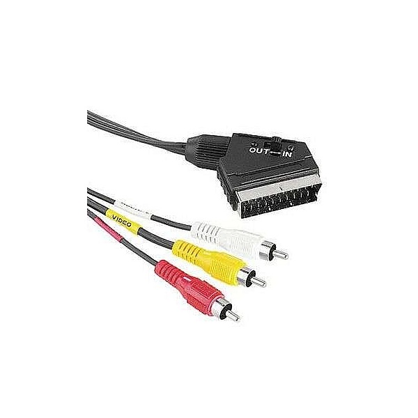 HAMA 43178 SCART-3RCA KÁBEL 1,5M