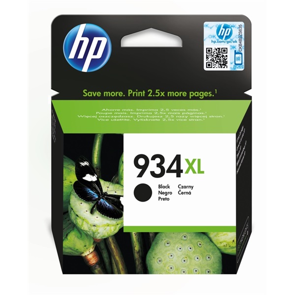 HP C2P23AE (934XL) fekete nagykapacítású tintapatron