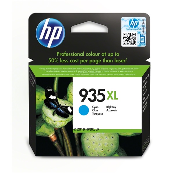 HP C2P24AE (935XL) cián nagykapacítású tintapatron