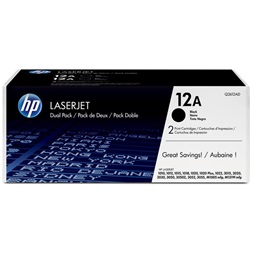 HP Q2612AD (12A) duo-pack fekete toner