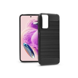 Haffner PT-6861 Xiaomi Redmi Note 12S Carbon fekete szilikon hátlap