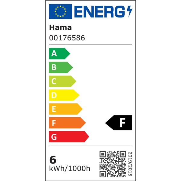 Hama 176586 E14 5,5W fehér okos Wifi LED izzó