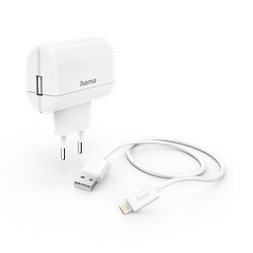 Hama 201619 Lightning - USB adatkábel, hálózati töltő szett