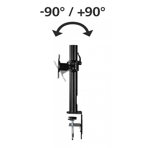 Hama 95830 10"-26" DUAL VESA 100x100 dönthető, karos asztali konzol