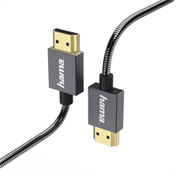 Hama 135792 "Elite" High speed HDMI kábel ethernettel, 0,75m