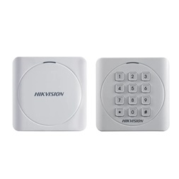 Hikvision DS-K1801MK kártyaolvasó 13,56 MHz, Wiegand kimenet, kültéri, billentyűzettel