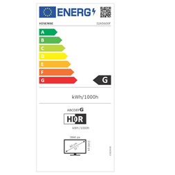 Hisense 32" 32A5600F HD Ready Vidaa Smart LED TV