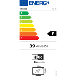 Hisense 40" 40A4K Full HD Smart LED TV