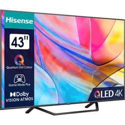 Hisense 43" 43A7KQ 4K UHD Smart QLED TV