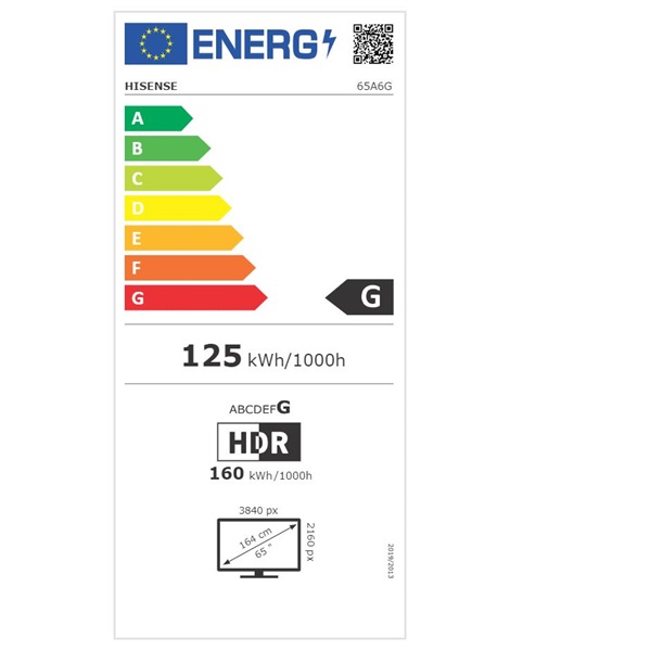 Hisense 65" 65A6G 4K UHD Smart LED TV