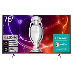 Hisense 75" 75E7KQPRO 4K UHD Smart QLED TV