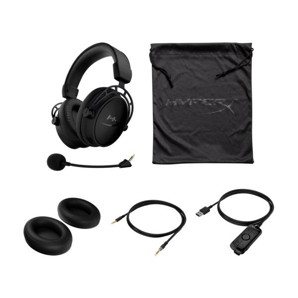 HyperX Cloud Alpha S 3,5 Jack Blackout gamer headset