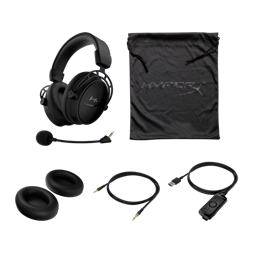 HyperX Cloud Alpha S 3,5 Jack Blackout gamer headset