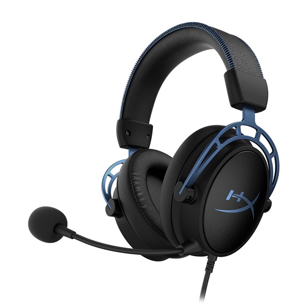 HyperX Cloud Alpha S 3,5 Jack kék-fekete gamer headset