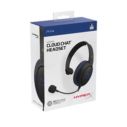 HyperX Cloud Chat (PS4 Licensed) 3,5 Jack fekete gamer headset