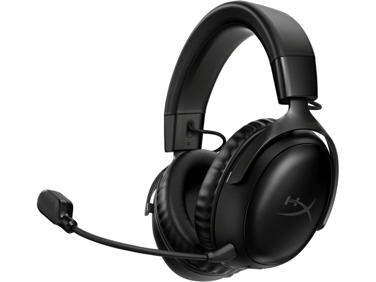 HyperX Cloud III Wireless fekete gamer headset