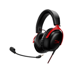 HyperX Cloud III fekete-piros gamer headset