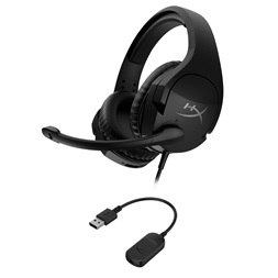 HyperX Cloud Stinger S + 7.1 fekete gamer Headset