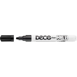 ICO Deco Marker fekete lakkmarker