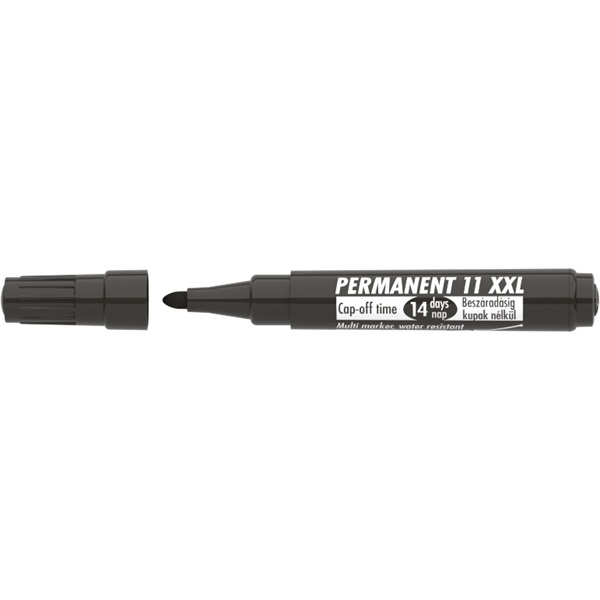 ICO Permanent 11 XXL fekete marker